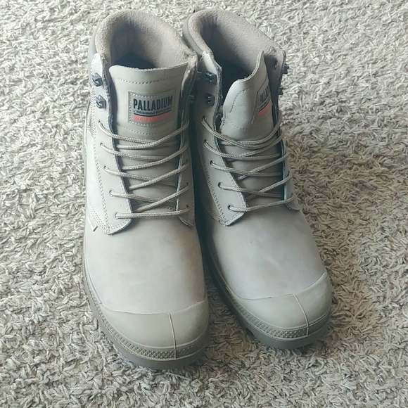 Gray Palladium leather boots - Picture 14 of 14